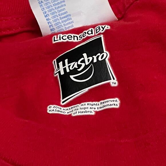 Red Power Rangers Costume T-Shirt Adult Size 2XL | 2018 Graphic Tee Morphin Belt - Picture 4 of 5